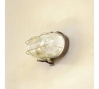 Aplique de exterior Prios Kirgo, gris, plástico, IP44