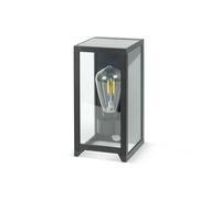 Aplique De Exterior Solar Led Vintage Garza - Iluminación Eficiente De 400lm Con Sensor De Movimiento Y Autonomía De 8 Horas