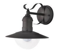 Aplique de jardín para fachada negro E27 60 W IP43 230 V Rabalux Oslo