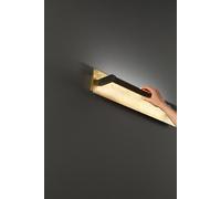 Aplique de metal pan de oro diseño moderno PERENZ 8434 FO CT