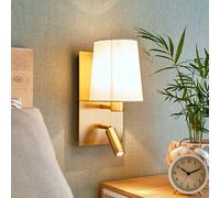 Lindby - Aiden Aplique de Pared Brass/White Lindby