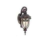 Aplique de Pared Amen, luz de Pared Exterior Retro, Farol de Pared Exterior Antiguo, Aluminio Fundido a presión, antioxidante, para jardín, Decorativo, para pabellón, Porche, puert