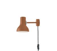 Aplique de pared Anglepoise Type 75 Mini con enchufe, marrón óxido