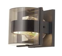 Aplique de Pared Antracita IP54 E27 Resistente Intemperie Pequeño Moderno