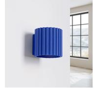 Aplique de pared Aura color azul ultramar