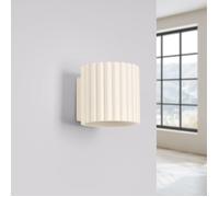 Aplique de pared Aura color beige