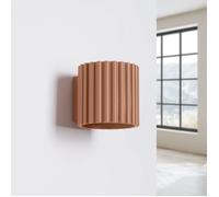 Aplique de pared Aura color moca