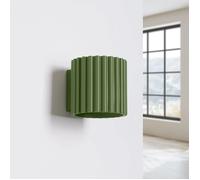 Aplique de pared Aura color verde oliva