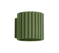 Aplique de pared Aura color verde oliva