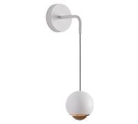 Aplique de Pared Colgante con Forma de Globo, lámpara de Pared nórdica con Cable Ajustable de 30 cm, Luces LED de Aluminio de 7 W para Dormitorio, Sala de Estar y Pasillo, 3 temperaturas de Color.