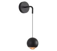 Aplique de Pared Colgante con Forma de Globo, lámpara de Pared nórdica con Cable Ajustable de 30 cm, Luces LED de Aluminio de 7 W para Dormitorio, Sala de Estar y Pasillo, 3 temperaturas de Color.