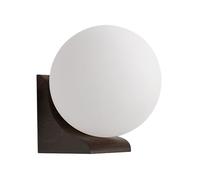 Aplique de Pared con Forma de Globo, lámpara de Pared de Vidrio Blanco, lámpara de Pared G9 para cabecero, para Sala de Estar, Dormitorio, Pasillo y escaleras.
