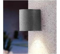 Aplique de pared de cemento cilíndrico industrial MI-NI Focos de pared arriba y abajo Accesorio de iluminación montado en la pared interior,para escalera de entrada