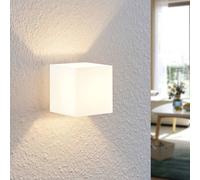 Aplique de pared de cristal Lindby Nanda, angular