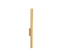 Aplique De Pared De Metal Up Down Indirecto 40 Cm De Alto Incl. 2x LED G9 En Oro