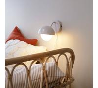 Aplique de pared Dyberg Larsen Rose beige mate