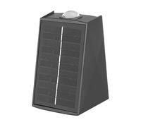 Aplique de pared edm 31822 policarbonato abs 2 w 100 lm led solar (3000 k)