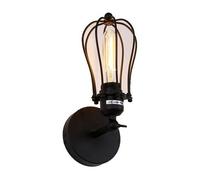 Aplique de pared edm 32105 negro 60 w vintage 220-240 v 11 x 16 x 32 cm 16 cm