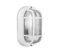 APLIQUE IP54 OVAL BLANCO E27 40W 20x11,3CM MOD. OVALO TARRAGONA