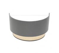 Aplique de pared en color gris modelo kandy 1luz fabrilamp