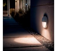 Aplique de Pared Exterior LED 3W Superficie Circular Jade