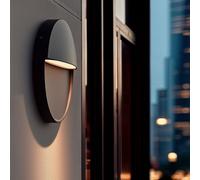Aplique de Pared Exterior LED 6.5W CCT Seleccionable Aluminio Superficie