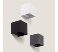 LEDKIA Aplique de Pared Exterior LED 6W Aluminio Iluminación Doble Cara Ero