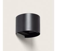 Aplique de Pared Exterior LED 6W PC Aluminio Iluminación Doble Cara Eros