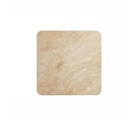 Aplique de Pared Exterior Led Moderno, Lámpara Cuadrada de Piedra Travertino Natural, Resistente Alua, Luz Cálida de 3000 K, Iluminación Arquitectónica de Lujo Tipo Halo para la Puerta Principal, Pati