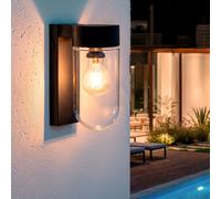 Aplique de Pared Exterior Solar LED 1,5W Aluminio Sentinel
