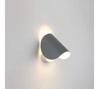 Aplique de Pared Giratorio, lámpara de Pared Moderna y Ajustable, lámpara de Lectura de cabecera de Metal con Cabezal Giratorio de 330°, lámpara Minimalista de Estilo nórdico para Dormitorio