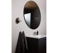 Aplique de pared Globen Lighting Torrano, marrón veteado, 13 cm, IP44