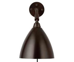 Aplique de pared Gubi Bestlite BL7, negro, Ø 16 cm, E14