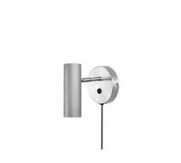 Aplique de pared Hubble de Globen Lighting, acero cepillado