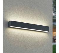 Arcchio Lucande aplique de pared LED Lengo, 50 cm, antracita, arriba/abajo, CCT