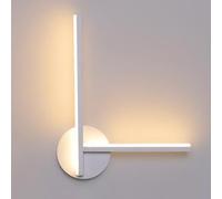 Aplique de Pared LED Lineal nórdico, lámpara de Pared geométrica, lámpara Minimalista de 10 W, Accesorios de iluminación de Pared para Sala de Estar, Dormitorio, Pasillo, Luces de Pared Inte