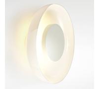 Aplique de pared LED MARSET Aura, Ø 25 cm, opalino