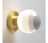 Aplique de pared LED MARSET Dipping Light A2, blanco/dorado True
