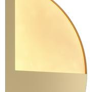 Aplique de pared LED Maytoni Jupiter, dorado, Ø 25cm