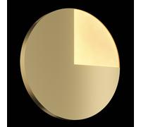 Aplique de pared LED Maytoni Jupiter, dorado, Ø 44,8cm EC:EPREL:977501