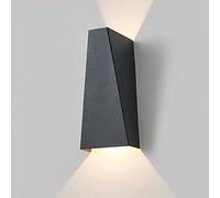 Aplique de pared LED moderno con iluminación hacia arriba y hacia abajo, lámpara de pared metálica, luminarias de interior, lámparas de noche para sala de estar, dormitorio, pasillo, hogar, luces deco