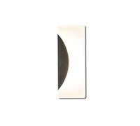 Aplique de Pared LED Moderno, lámpara de Pared de Media Luna Dorada, Panel acrílico, Apliques de Pared geométricos para Dormitorio, Sala de Estar y Pasillo, iluminación Decorativa de Estilo