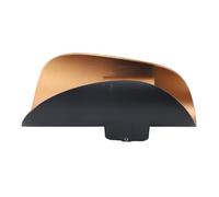 Aplique de Pared LED Moderno, Luz Cálida, Impermeable a Prueba de Polvo, Fácil Instalación en la Pared, para Patios, Jardines, Pasillos, Balcones, Mate Clásico