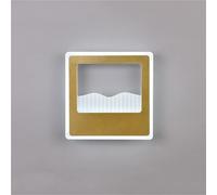 Aplique de Pared LED Moderno para Interiores Color Negro 27 W 1 Luz Ideal para Dormitorio Mesita de Noche Pasillo Escalera Balcón O Corredor