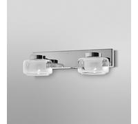 Aplique de pared LED OR LAME de OSRAM, cromada, 2 luces, CCT, IP44