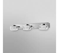 Aplique de pared LED OR LAME de OSRAM, cromada, 3 luces, CCT, IP44