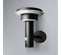 Aplique de pared LED OSRAM ENDURA STYLE SOLAR DOUBLE CIRCLE negra