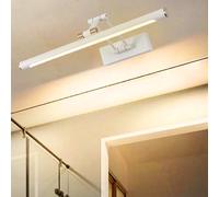 Aplique de Pared LED para Espejo de baño, luz giratoria Ajustable de 180°, Luces para Marco de Fotos, Apliques de Pared Modernos de Metal para Interiores, para Afeitado, Maquillaje, Sala de Estar
