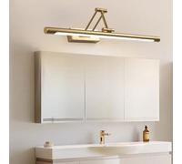 Aplique de Pared LED para Espejo de baño, luz giratoria Ajustable de 180°, Luces para Marco de Fotos, Apliques de Pared Modernos de Metal para Interiores, para Afeitado, Maquillaje, Sala de Estar