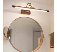 Aplique de Pared LED para Espejo de baño, luz giratoria Ajustable de 180°, Luces para Marco de Fotos, Apliques de Pared Modernos de Metal para Interiores, para Afeitado, Maquillaje, Sala de Estar